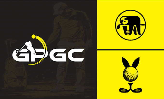 do professional minimalist golf club logo