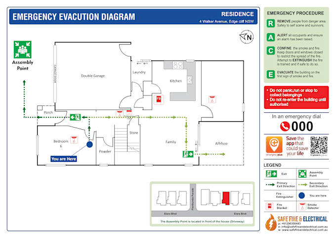 do emergency fire safety and evacuation plan
