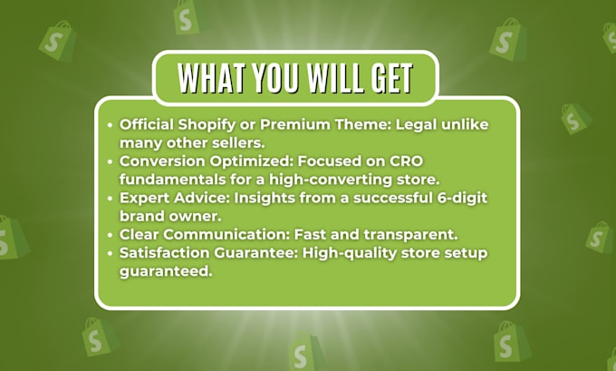redesign shopify store for high conversion rate cro and uxcreate shopify store h
