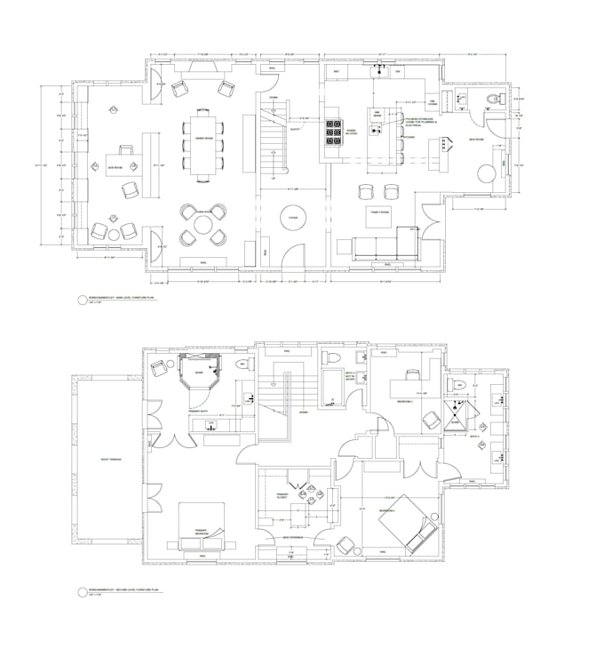 draft 2d floor plans and elevations for you