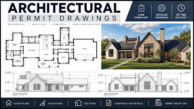 your architect and draftsman for city permit drawings and house plans
