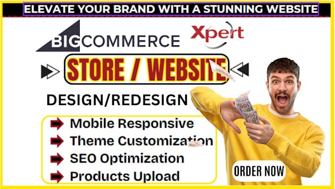 design bigcommerce online store redesign ecommerce website development