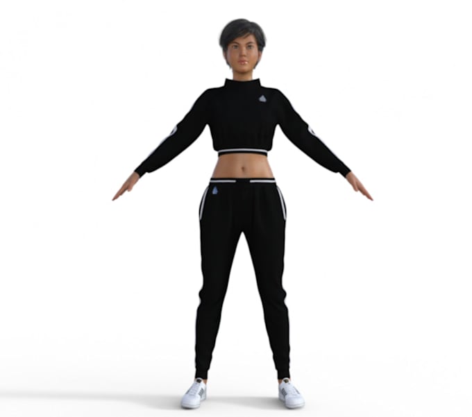 Humanoid realistic 3d character model,sculpt,animate,uv map,topology ...