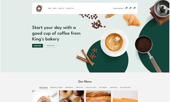 build restaurant or grocery website with wordpress and woocommerce