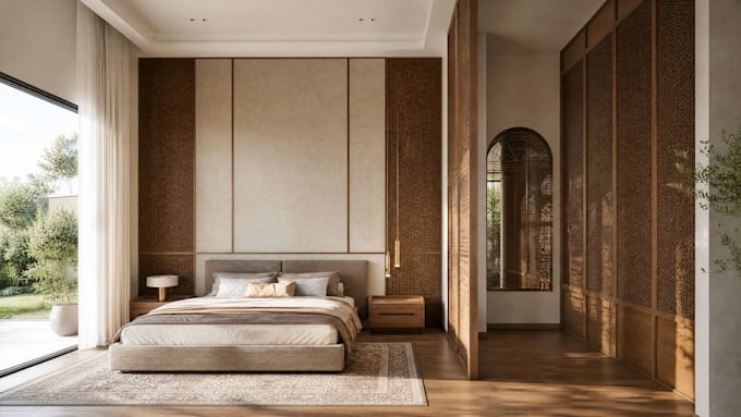 do 3d modeling and realistic rendering for architecture