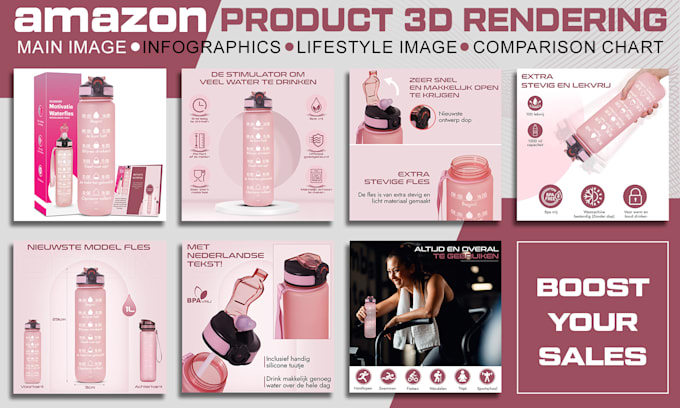 3d product and realistic renders for amazon listing images by Nakul ...