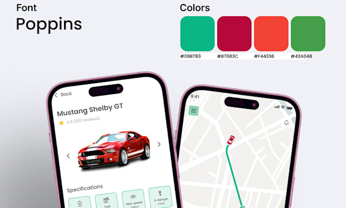create mobile app ui ux, app mockup, mobile app design, app ui ux