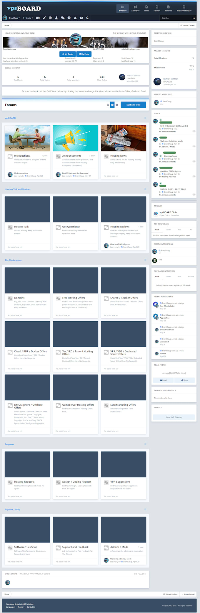 build you a dream forum website