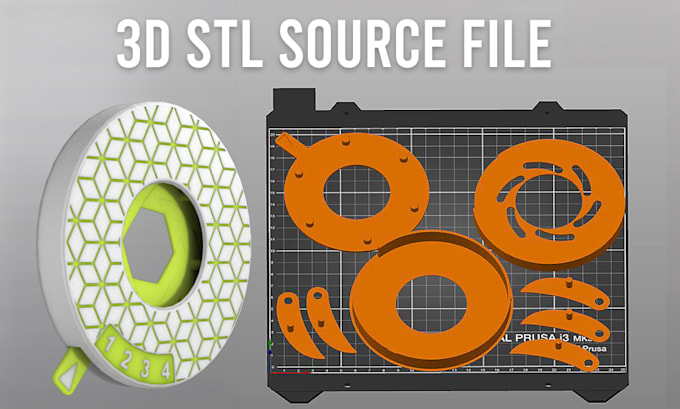 create and edit 3d cad stl files for 3d printing design