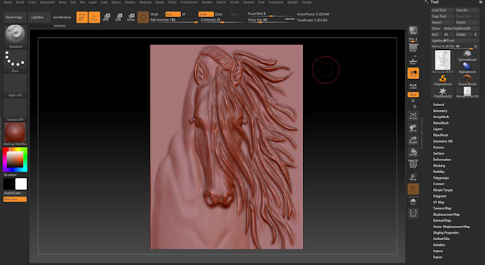 sculpt printable coin 3dmodel, bas relief medallion