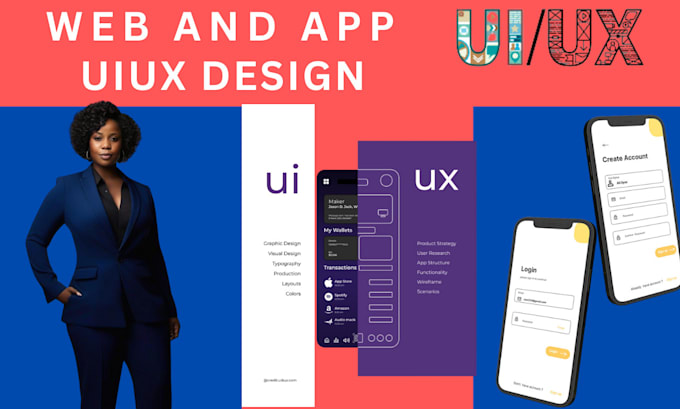 Website ui ux design, mobile app ui ux design, software ui ux design ...