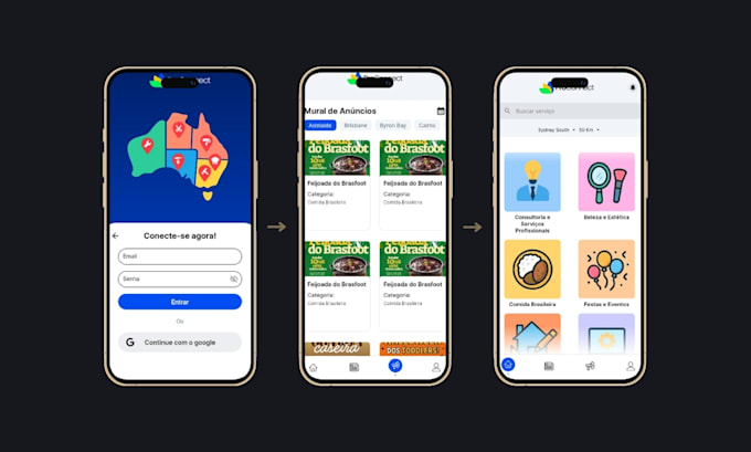design and develop your app using flutterflow and figma