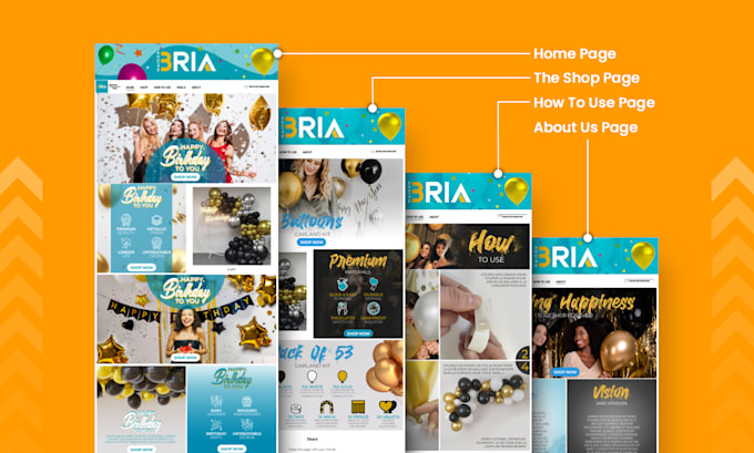 design amazon storefront or brand page