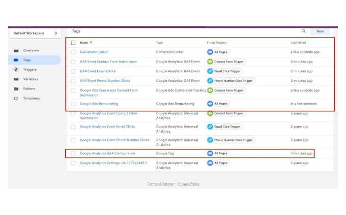 setup ga4 google ads conversion, ecommerce tracking, ga4 server side tracking