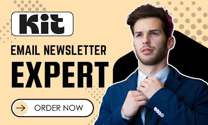 be your convertkit email sequence expert kit newsletter design kit landing page