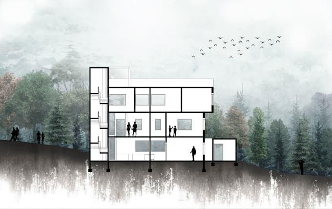 do architectural planning, drafting, mapping, rendering, site concept analysis