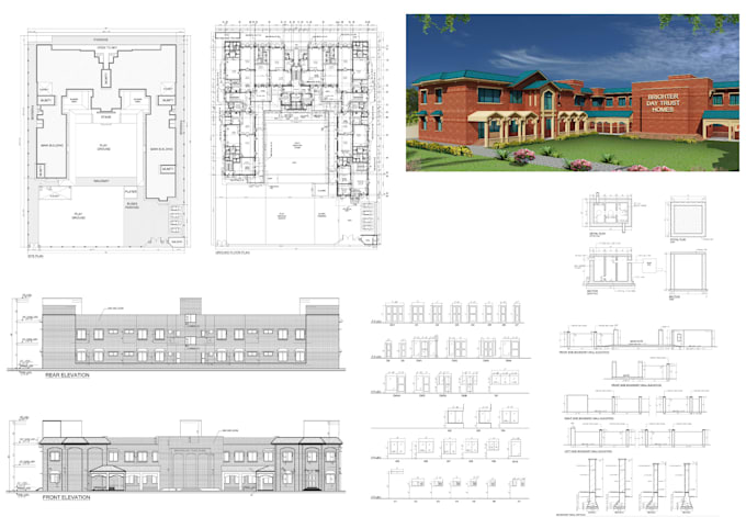 design architectural and structural drawings 2d and 3d