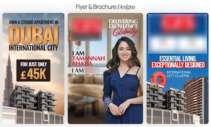 design a professional business flyer or brochure for your brand