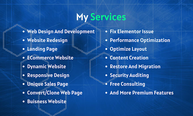 design, redesign wordpress website with elementor expert