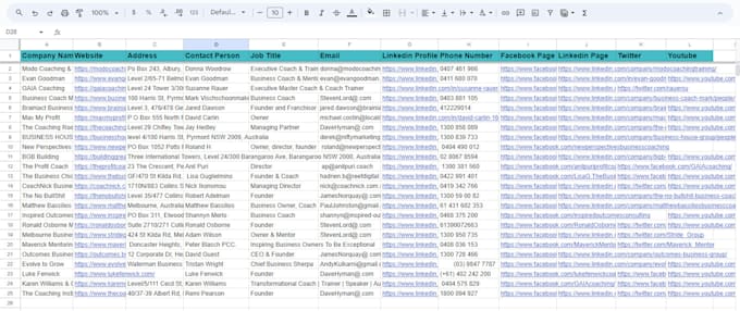 do b2b lead generation, email list building for increasing sales