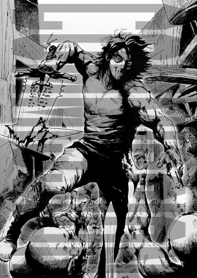 draw amazing comic illustration