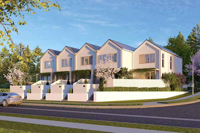 architecture interior design exterior modeling and rendering