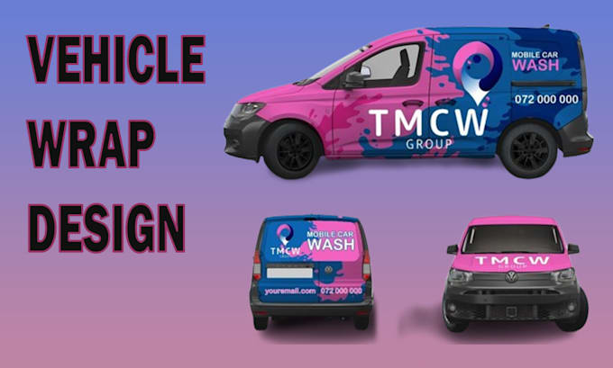 make branding car wrap, vehicle wrap, truck wrap, van wrap
