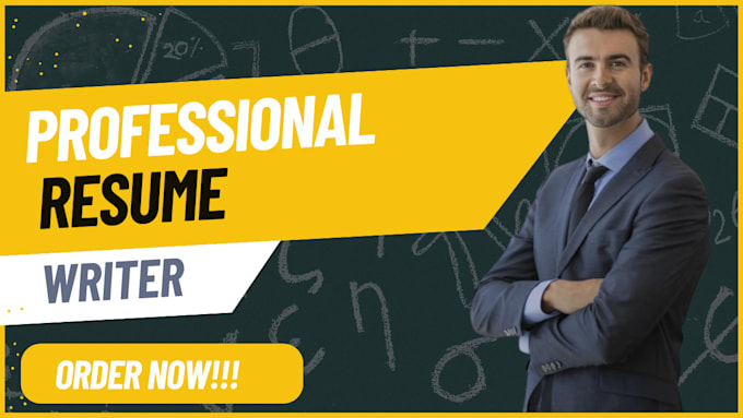 write sales resume, accounting, banking, finance, marketing and executive resume