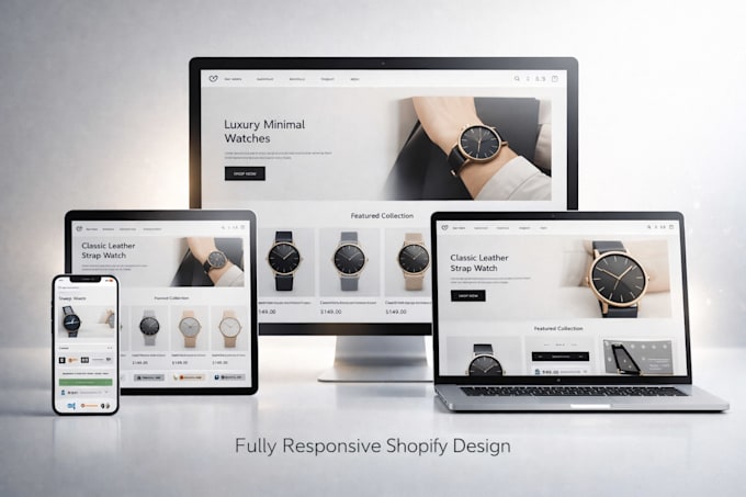 do custom shopify store design ,ecommerce website development