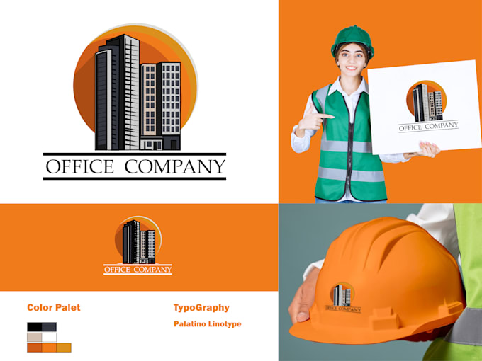 illustration logo office vector good for business