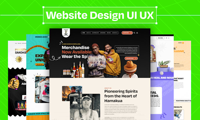do your PSD website design, figma website uiux, landing page