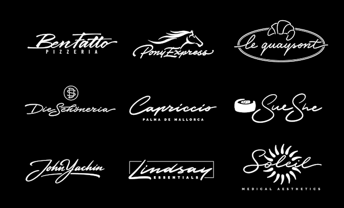 design your unique handwritten signature logo