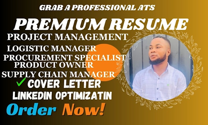 write ats procurement manager, logistics manager, supplychain manager resume