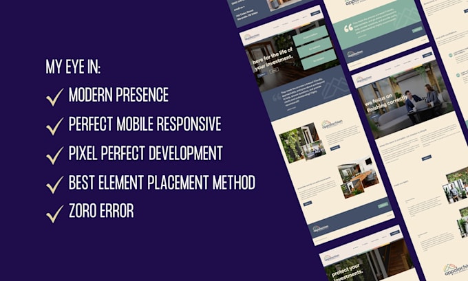 clone redesign or develop a modern wordpress elementor pro website