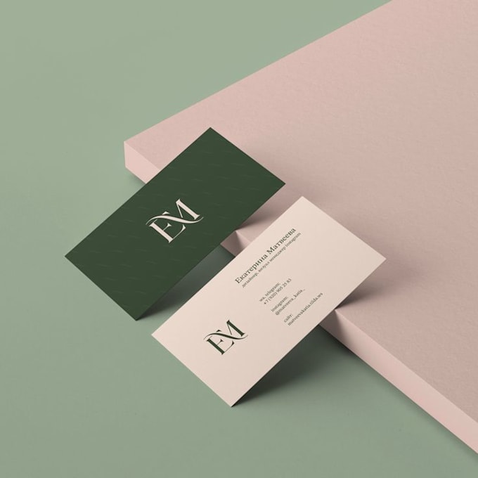 create business cards and brochures