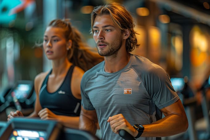 create ai photos for gym workouts and exercise  websites