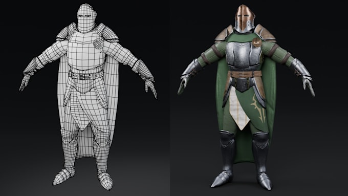 create 3d roblox game models ugc and unity,unreal assets