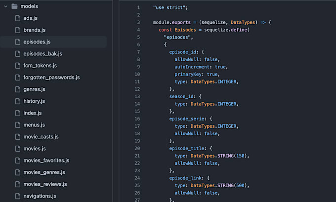 be your node js developer for apis and backend development