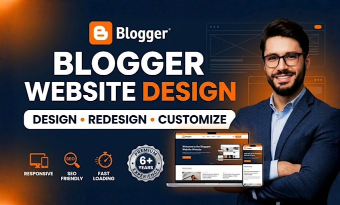 design, redesign blogspot website and customize blogger template