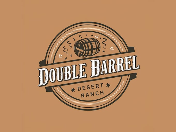 create a clean and modern desert logo design in under 24 hours