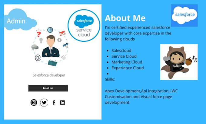 essere il tuo sviluppatore e amministratore salesforce
