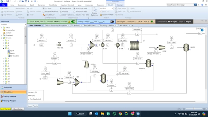 do chemical engineering, aspen plus, aspen hysys, matlab, dwsim, autocad project