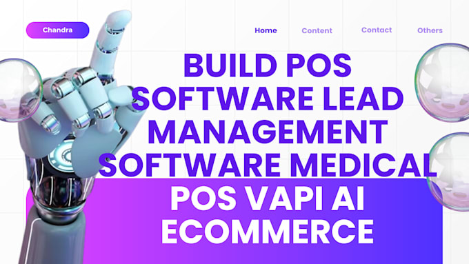build pos software, lead management software, medical pos, vapi ai, ecommerce