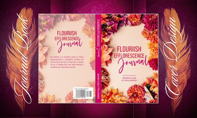 design a cover for the KDP book, ebook, and cover for the journal