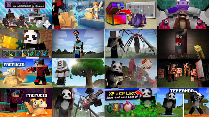 make proffesional minecraft thumbnail
