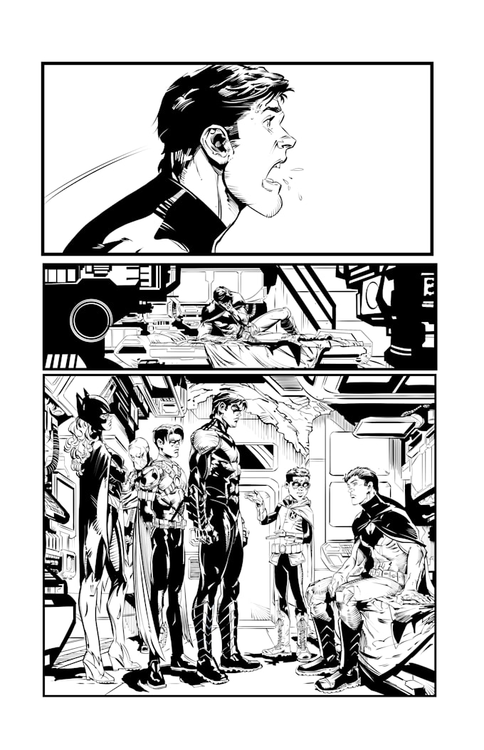 ink your comic book pages with bold, dynamic, and professional lines