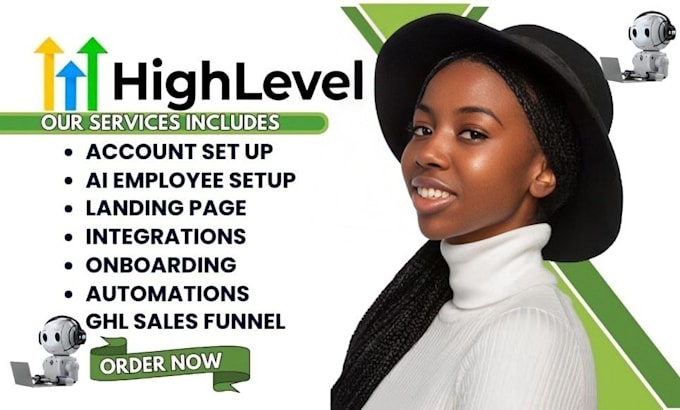 gohighlevel automation sales funnel landing page go high level course set up