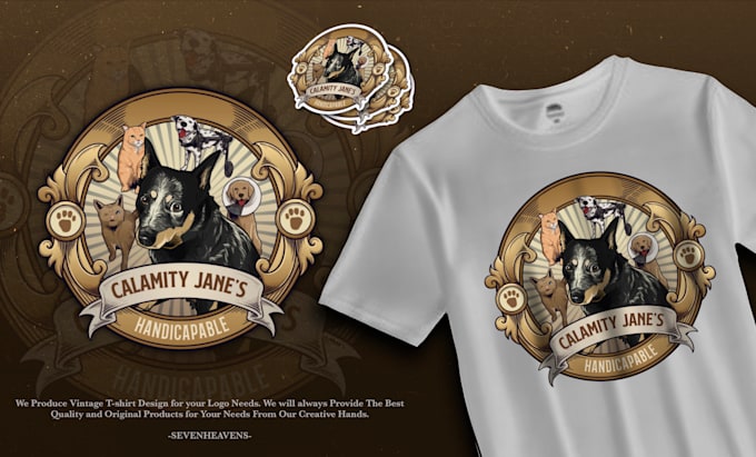 do vintage retro hand drawn illustration for t shirt design