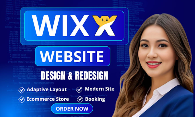 build wix website design wix or redesign wix website for your business with SEO