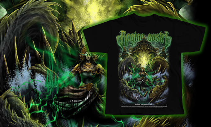 draw amazing tshirt designs